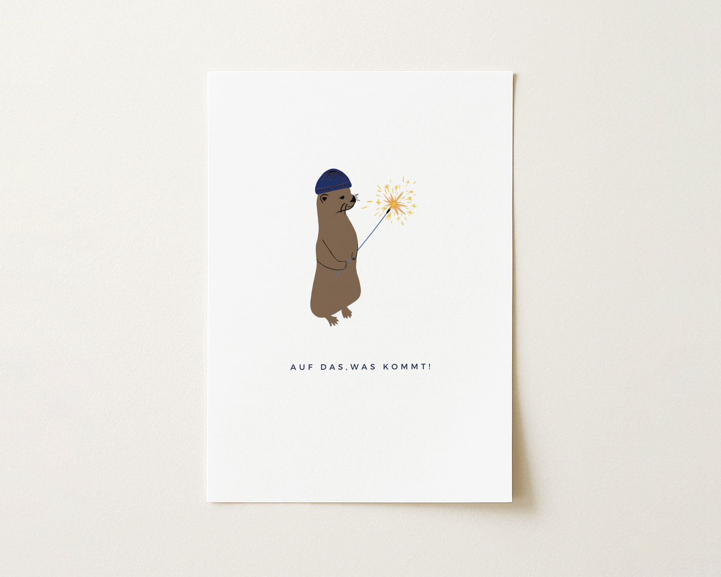 "Cheers, Otto" Postkarte