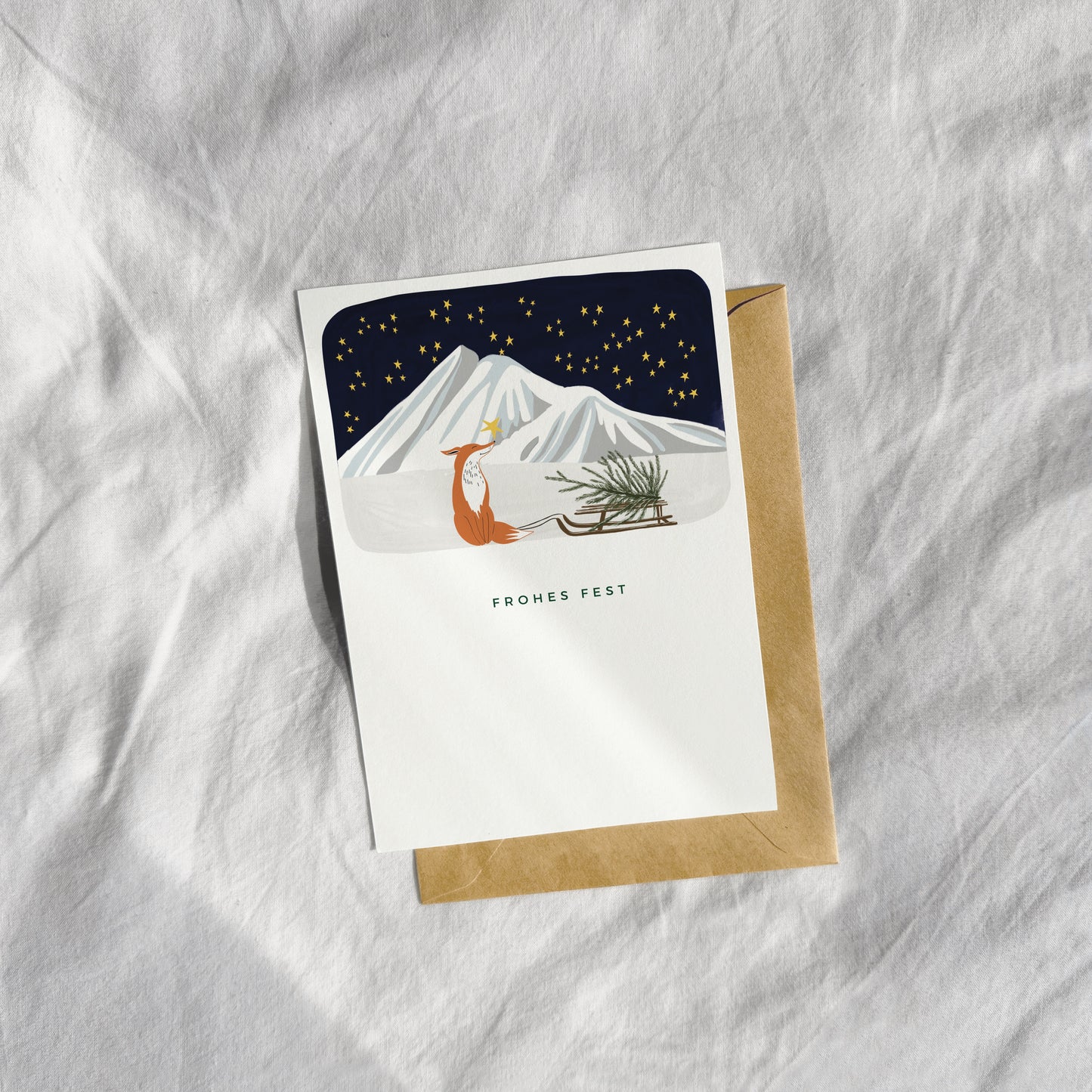 "Besinnlicher Fips" Postkarte
