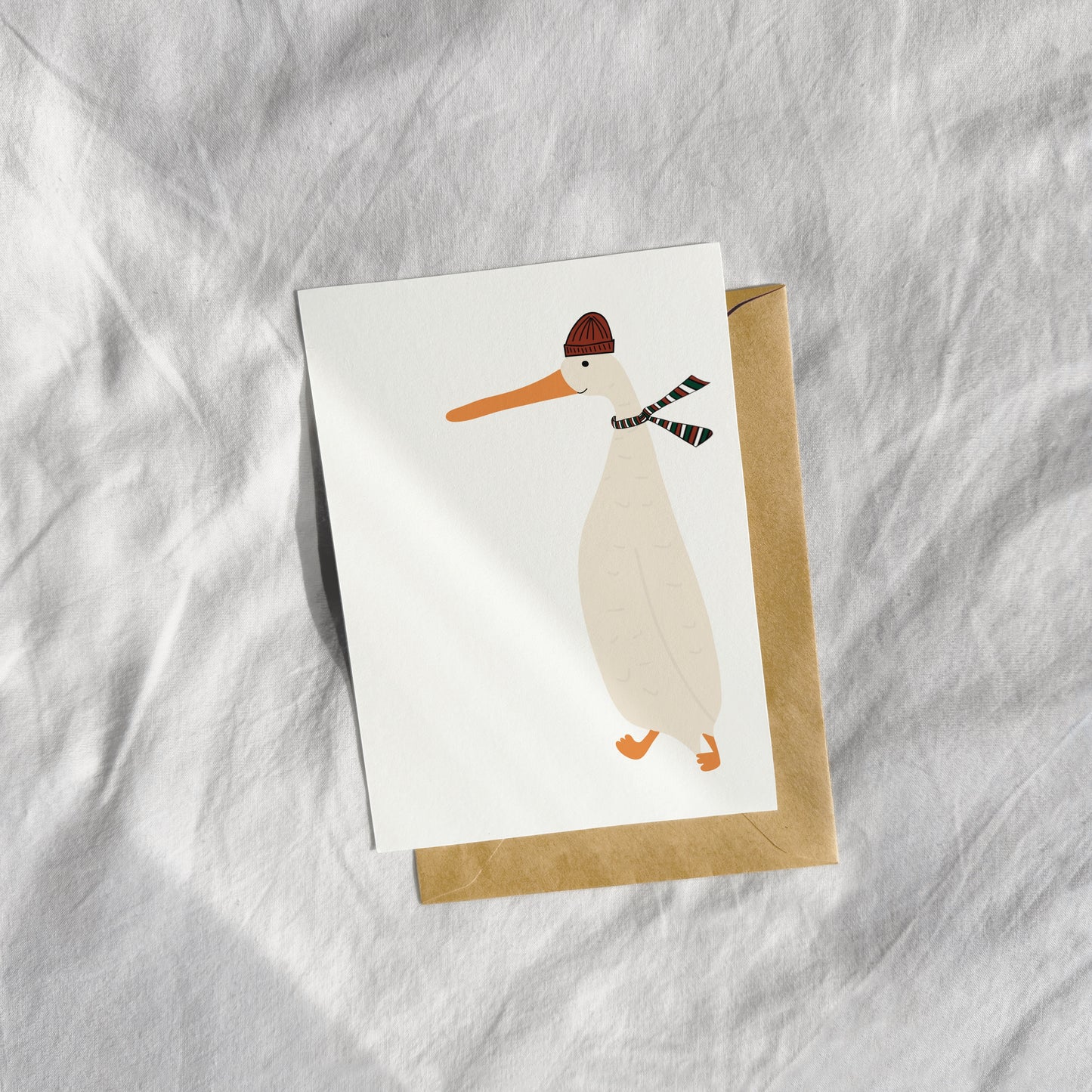 "Weihnachtsgans" Postkarte