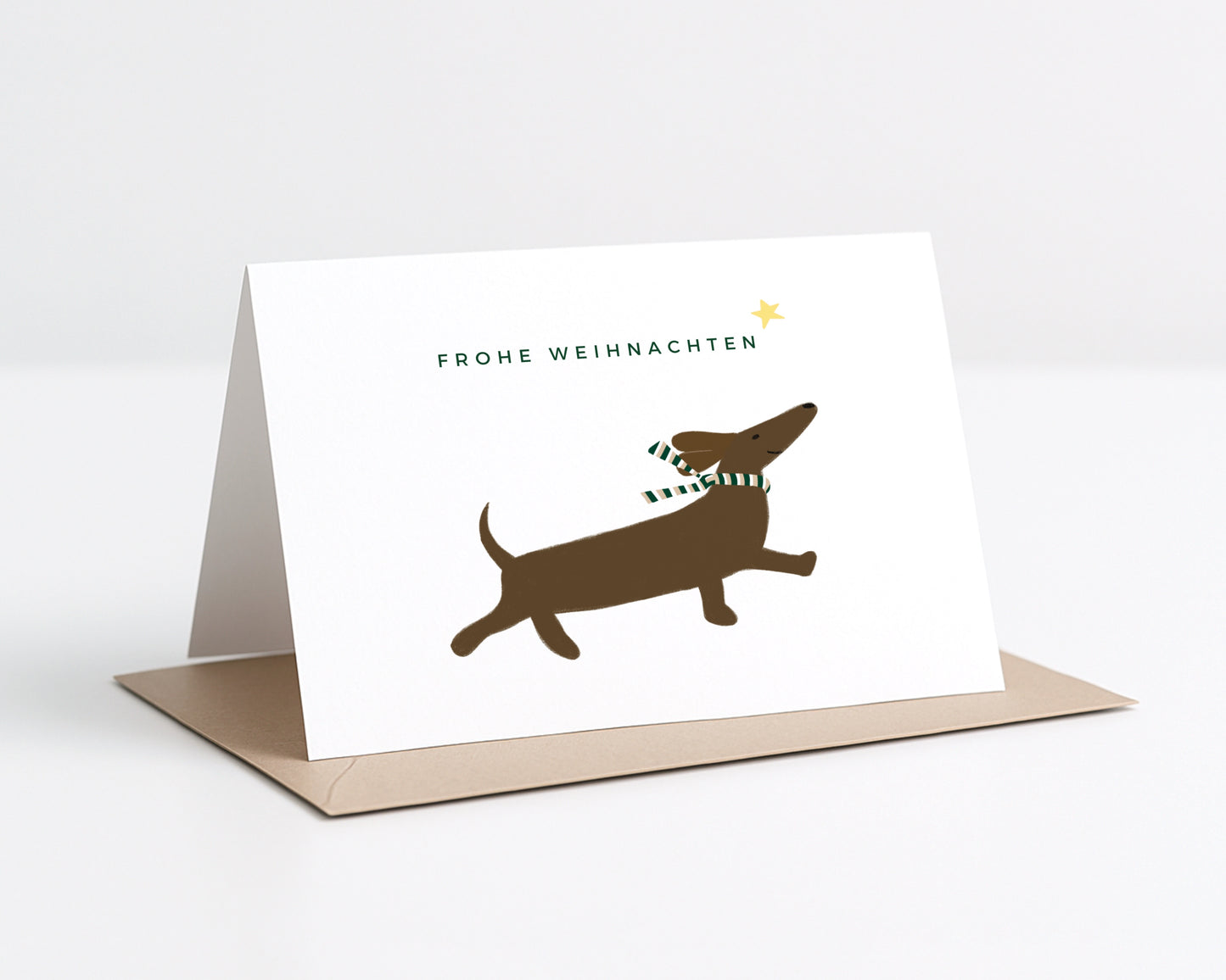 "Happy Dackel" Klappkarte