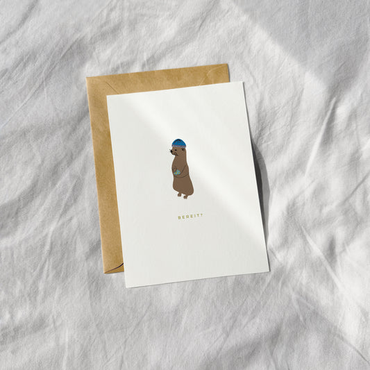 "Bereit, Otto?" Postkarte