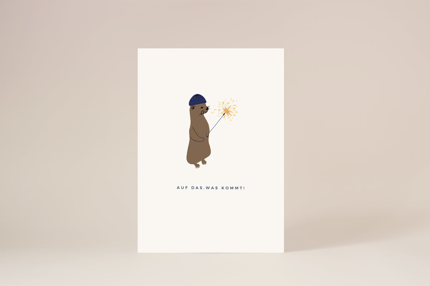 "Cheers, Otto" Postkarte