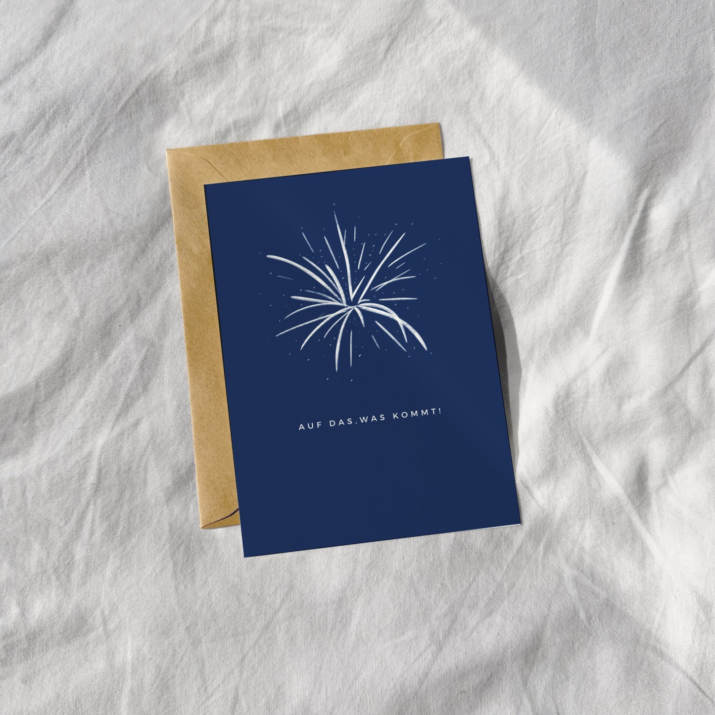 "Feuerwerk" Postkarte