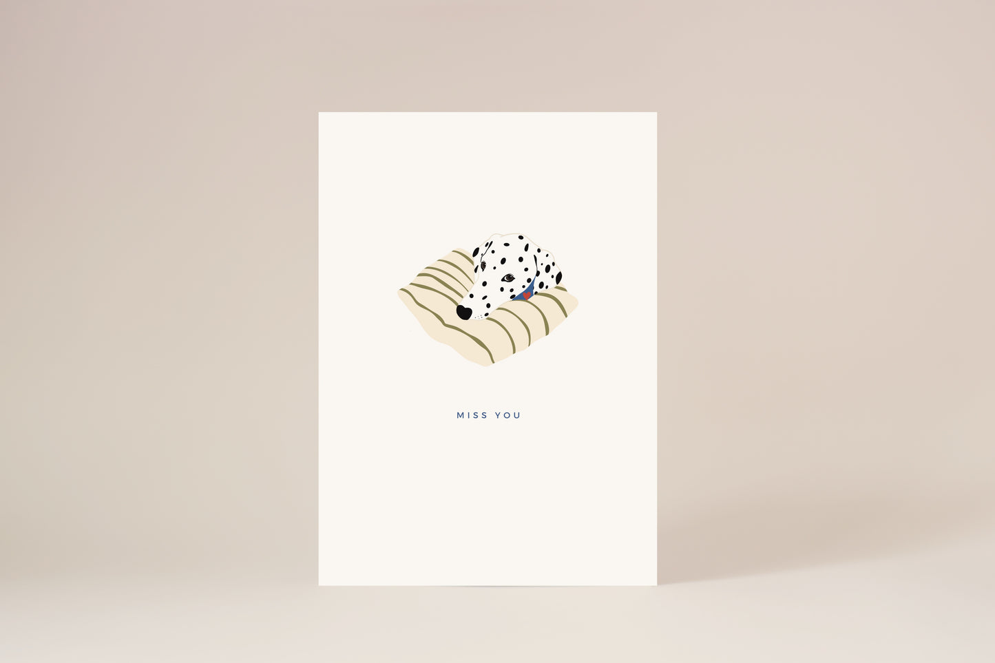 "Miss you, Alma" Postkarte