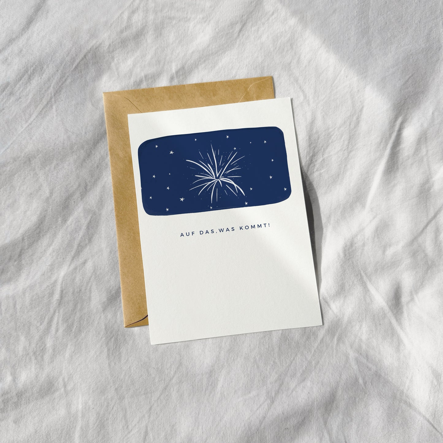 "Feuerwerk" Klappkarte