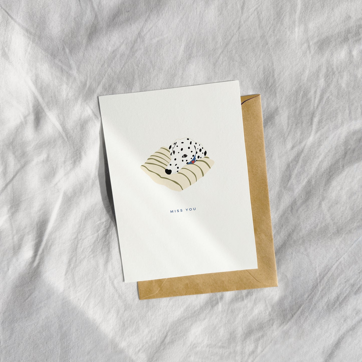 "Miss you, Alma" Postkarte