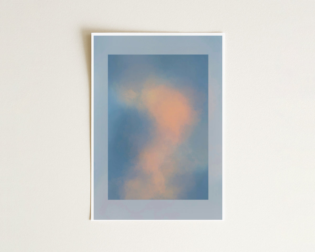 "Cloudy" Postkarte