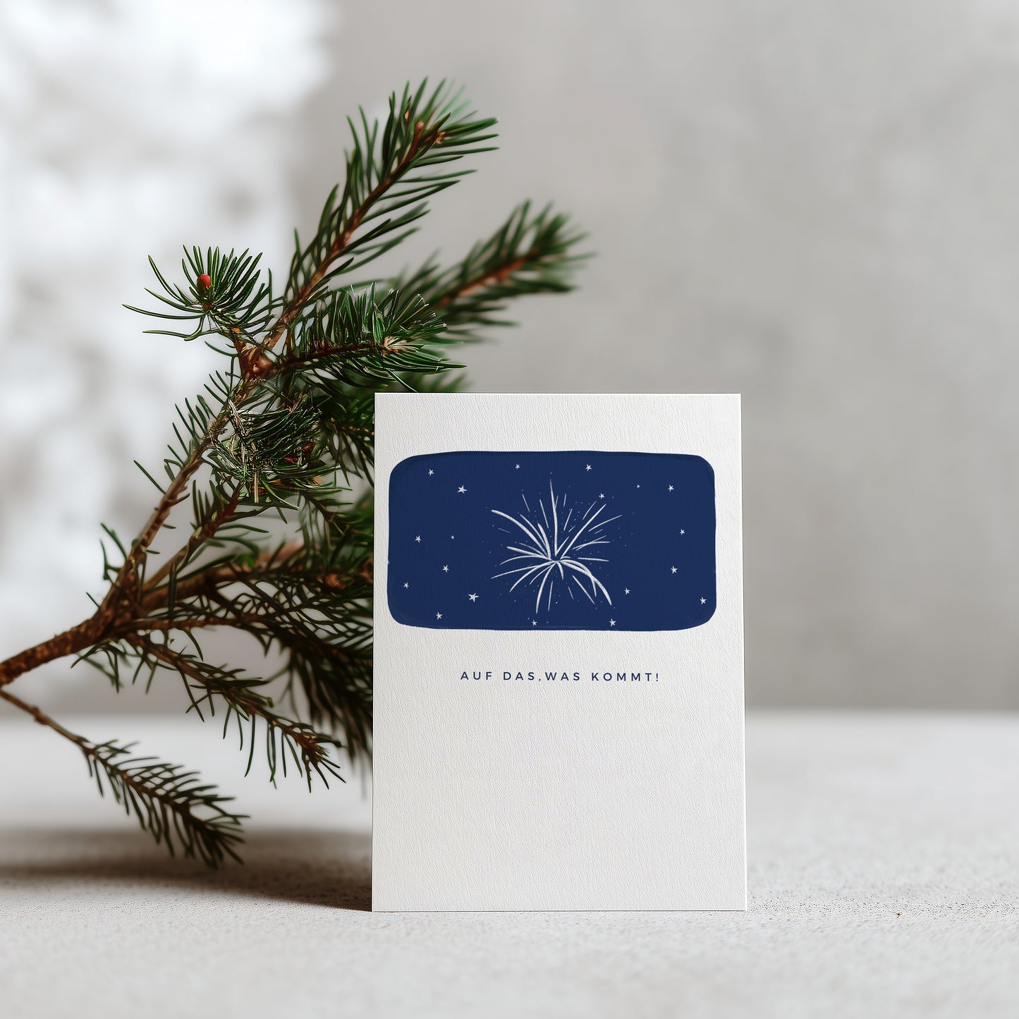 "Feuerwerk" Klappkarte