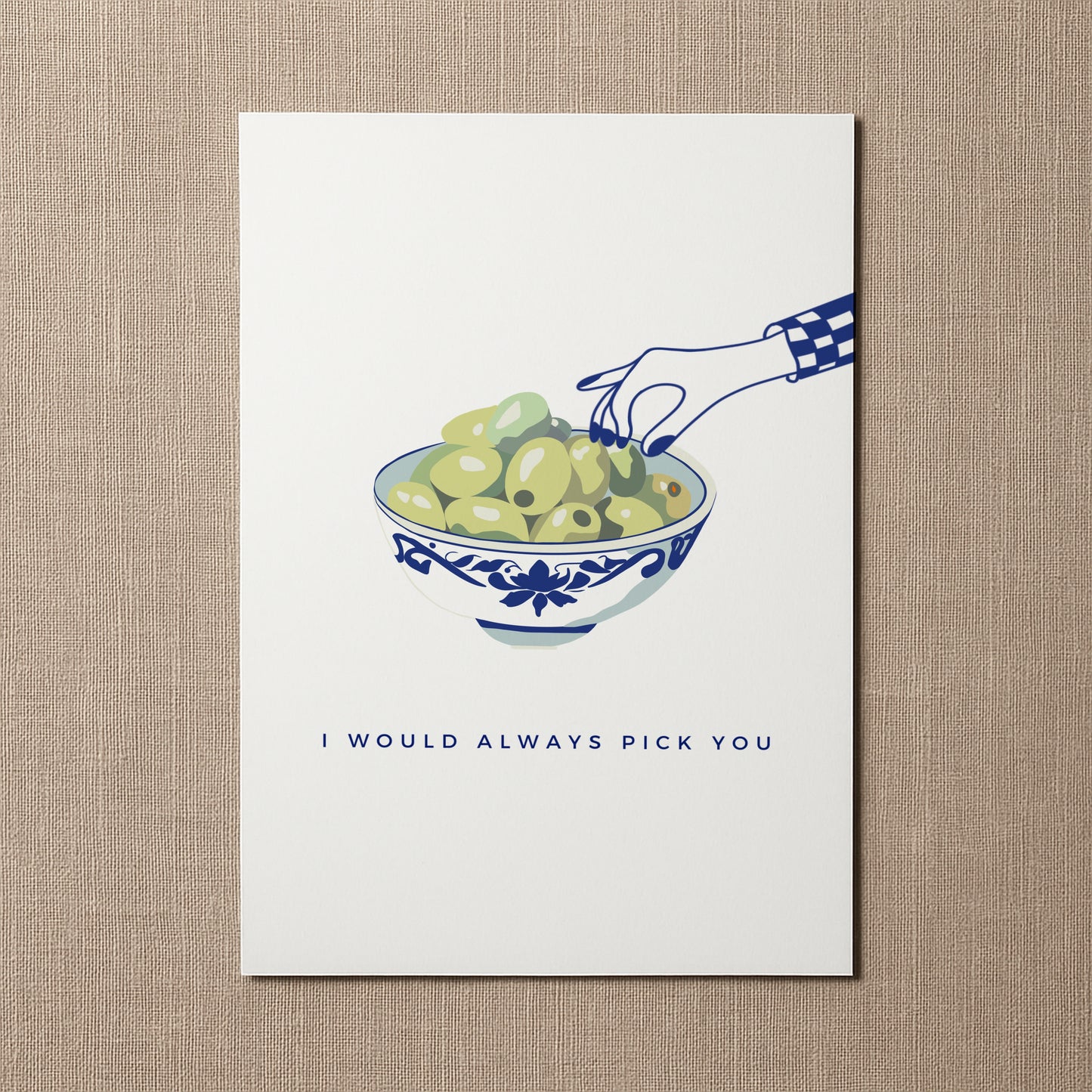 "Always you" Postkarte