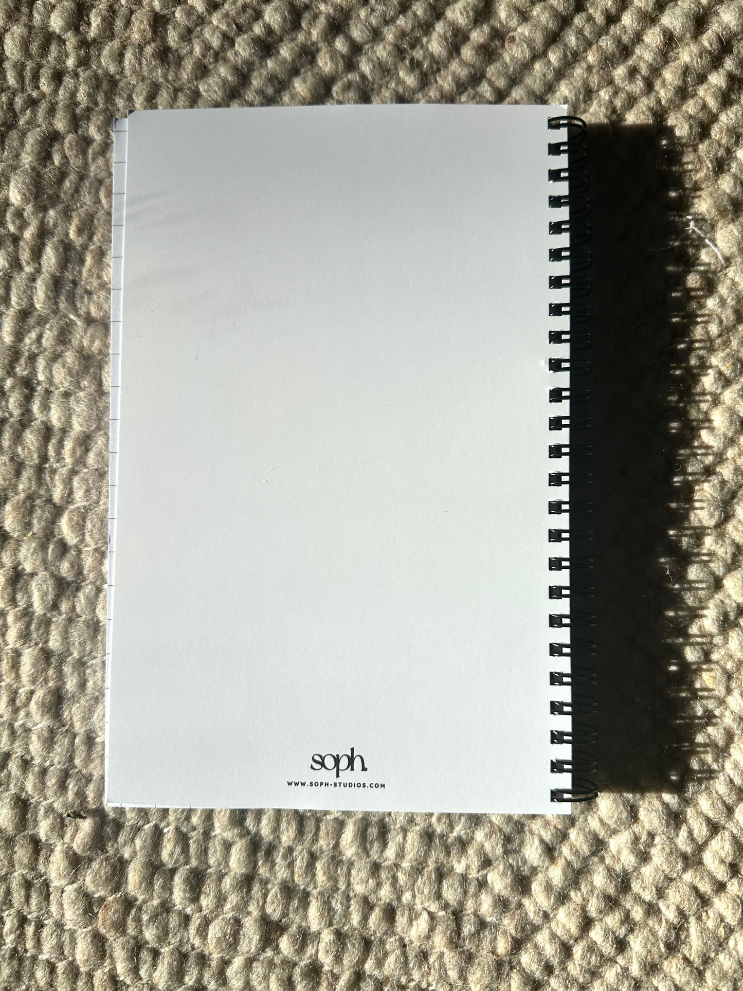 Spiralblock "Gans mit Schal"