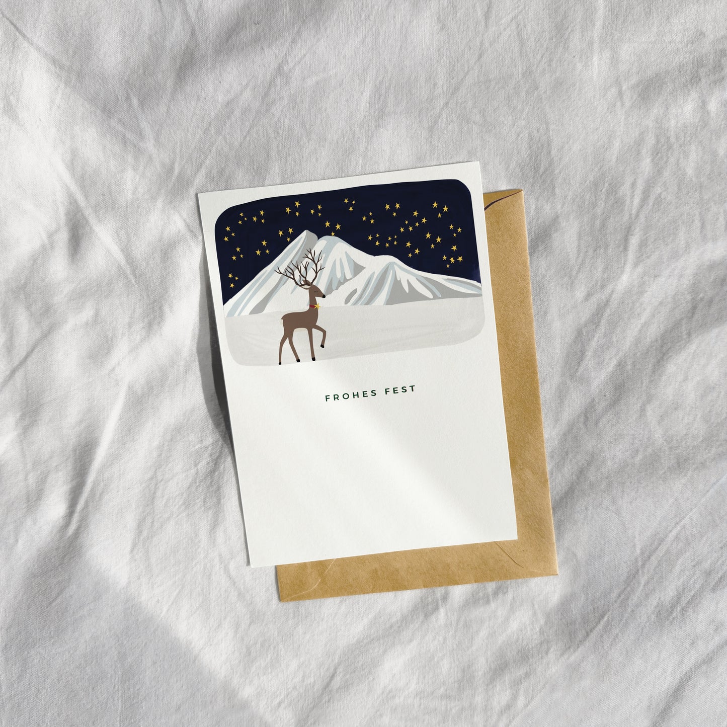 "Besinnliches Bambi" Postkarte