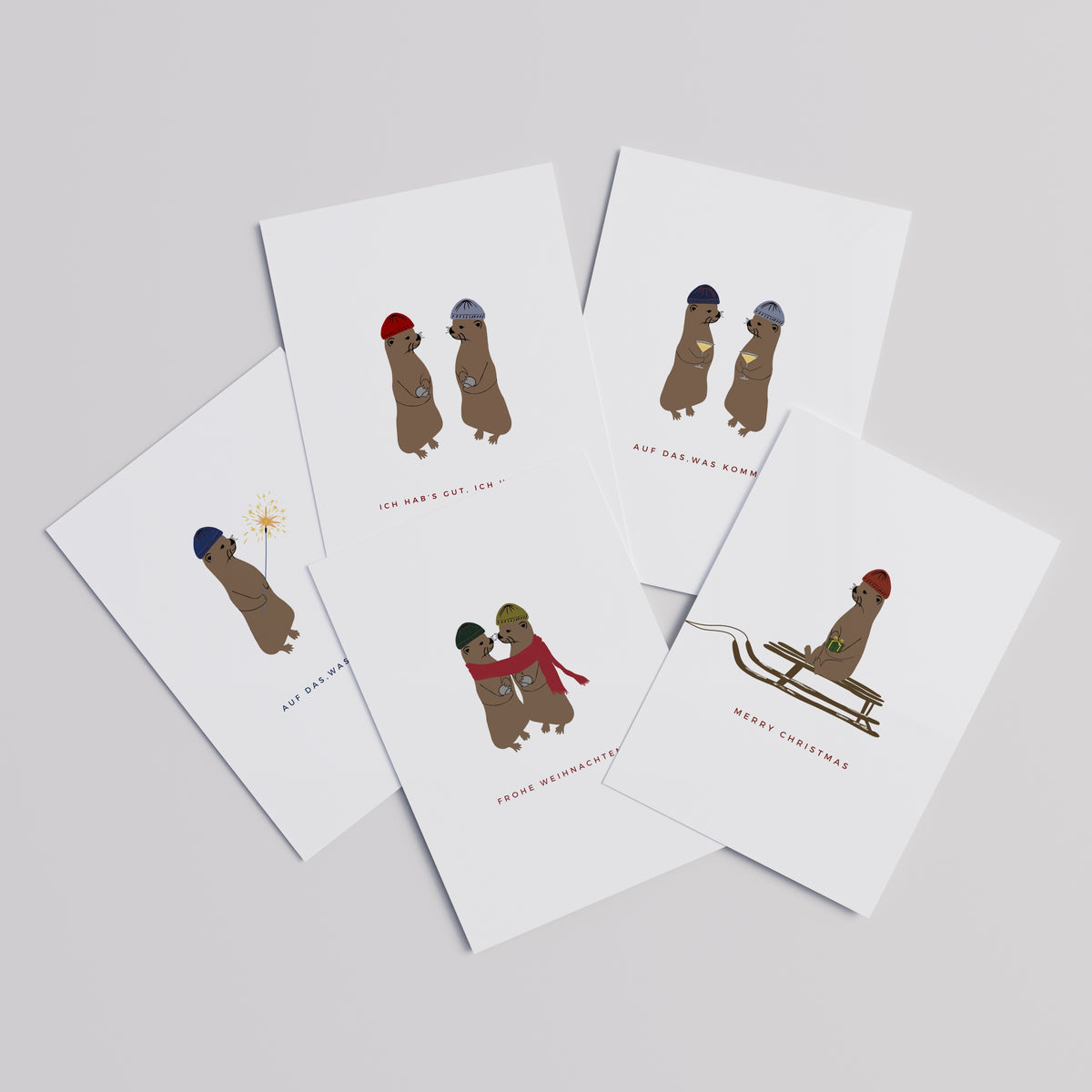 Postkarten-Set: Otto Weihnachten