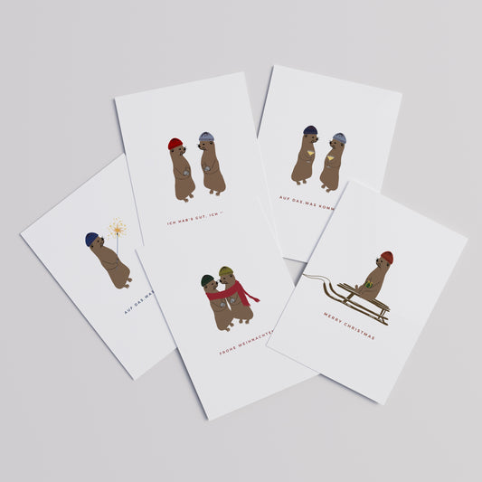 Postkarten-Set: Otto Weihnachten