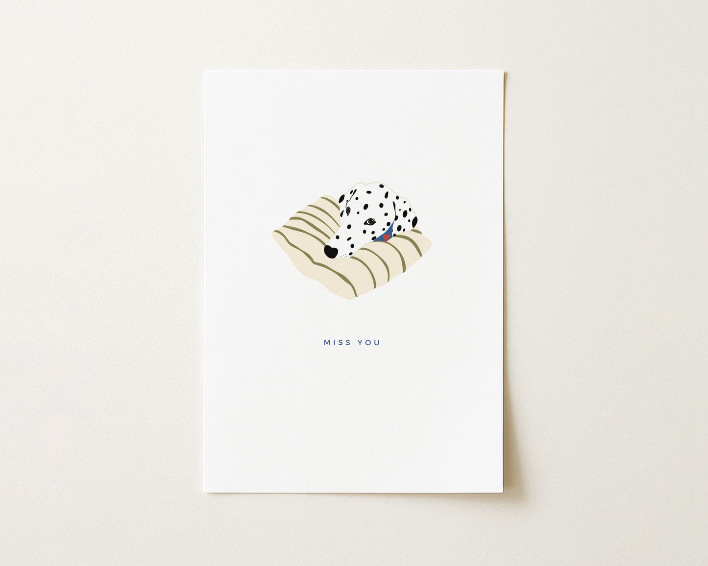 "Miss you, Alma" Postkarte