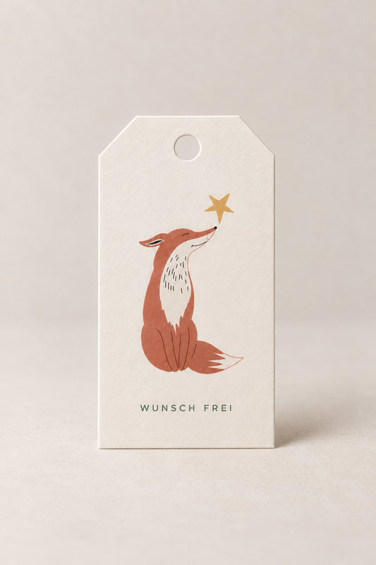 Geschenkanhänger "Wunsch frei, Fips"
